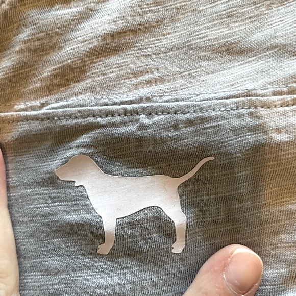 PINK grey 3 quarter shirt. Barely worn. (SOLD) - Picture 1 of 4